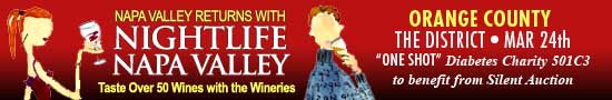 Nightlife Napa Valley - OC March 22nd