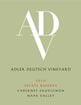 Label for Adler Deutsch Vineyard