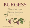 Label for Burgess Cellars