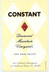 Wine Label for CONSTANT