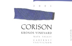 Wine Label for Corison Winery