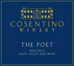 Wine Label for Cosentino Winery