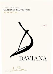 Wine Label for Daviana Winery