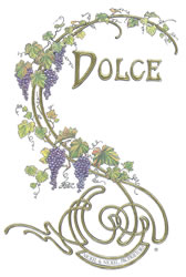 Wine Label for Dolce