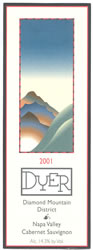 Wine Label for Dyer Vineyard