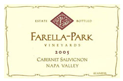 Wine Label for Farella-Park Vineyards