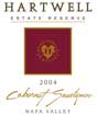 Label for Hartwell Vineyards