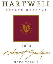 Wine Label for Hartwell Vineyards