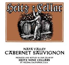 Wine Label for Heitz Wine Cellars