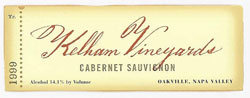 Wine Label for Kelham Vineyards & Winery
