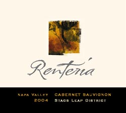 Wine Label for Renteria Wines