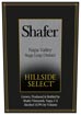 Label for Shafer Vineyards