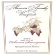 Label for Sherwin Family Vineyards