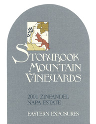 Wine Label for Storybook Mountain Vineyards/Seps Estate
