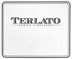 Wine Label for Terlato Family Vineyards