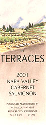Wine Label for The Terraces