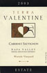 Label for Terra Valentine