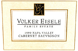 Wine Label for Volker Eisele Family Estate