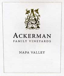 Wine Label for Ackerman Family Vineyards