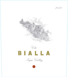 Wine Label for Bialla Vineyards