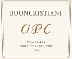 Wine Label for Buoncristiani Family Winery