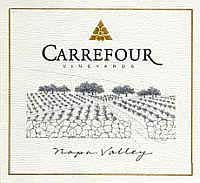 Wine Label for Carrefour Vineyards