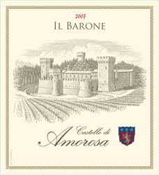 Wine Label for Castello di Amorosa