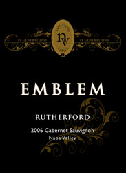 Wine Label for Emblem Wines