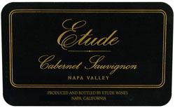 Wine Label for Etude
