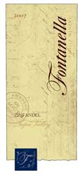 Wine Label for Fontanella Family Winery
