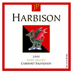 Wine Label for JP Harbison