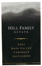Wine Label for Hill Family Estate