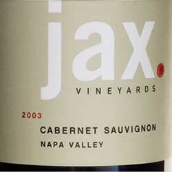Wine Label for JAX Vineyards