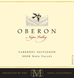 Wine Label for Oberon Wines