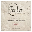 Label for Porter Family Vineyards