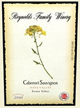 Label for Reynolds Family Winery