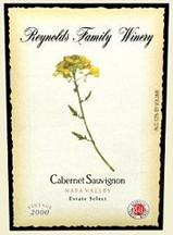 Wine Label for Reynolds Family Winery