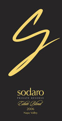 Wine Label for Sodaro Estate Winery