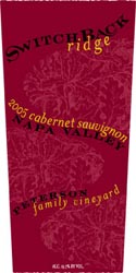 Wine Label for Switchback Ridge