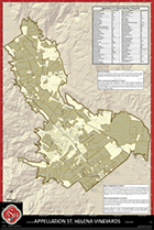St. Helena Appellation Map