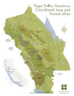American Viticultural Area (AVA) Map